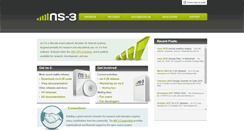 Desktop Screenshot of nsnam.org